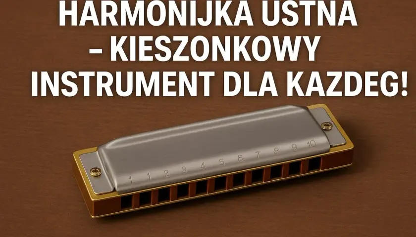 Harmonijka ustna, jeden z wielu rodzajów harmonijek, to kieszonkowy instrument dla każdego.