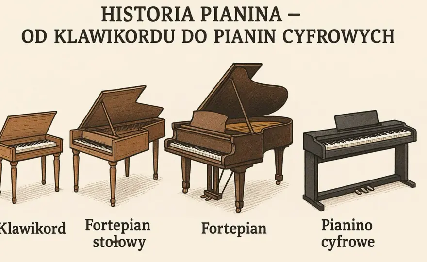 Przodek fortepianu - Klawesyn, klawikord czy Cristofori?