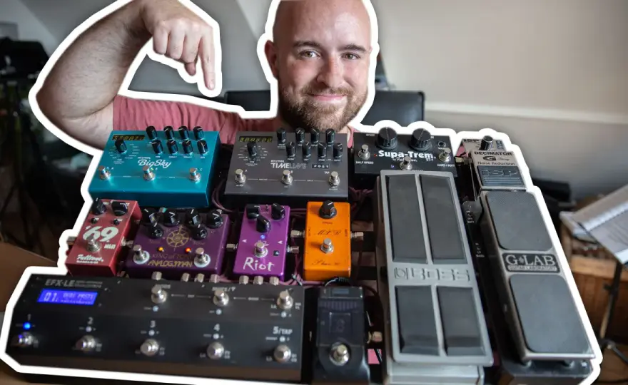 Kolejność efektów gitarowych - Jak ułożyć pedalboard?