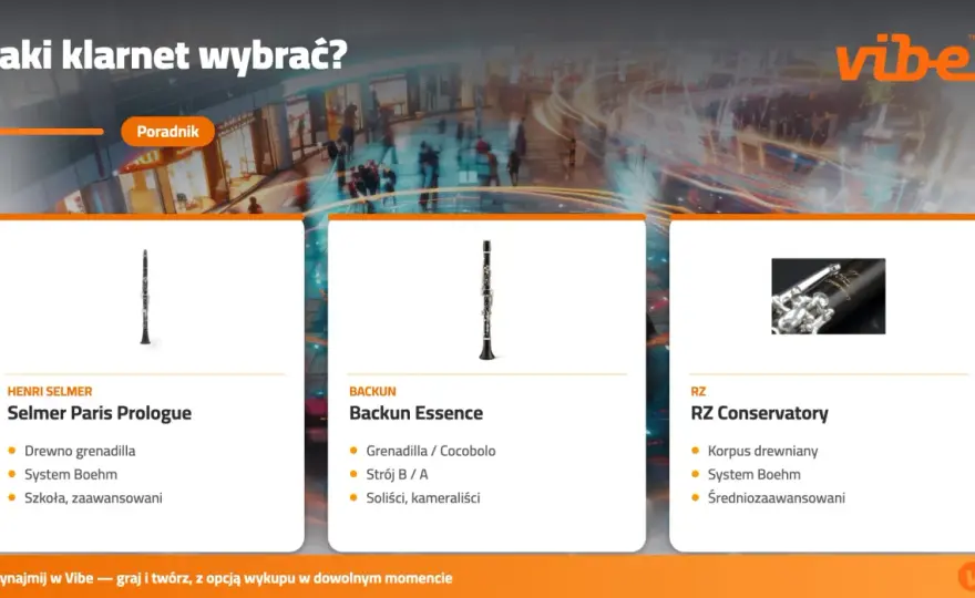 Jaki klarnet wybrać? Poradnik dla początkujących i orkiestry