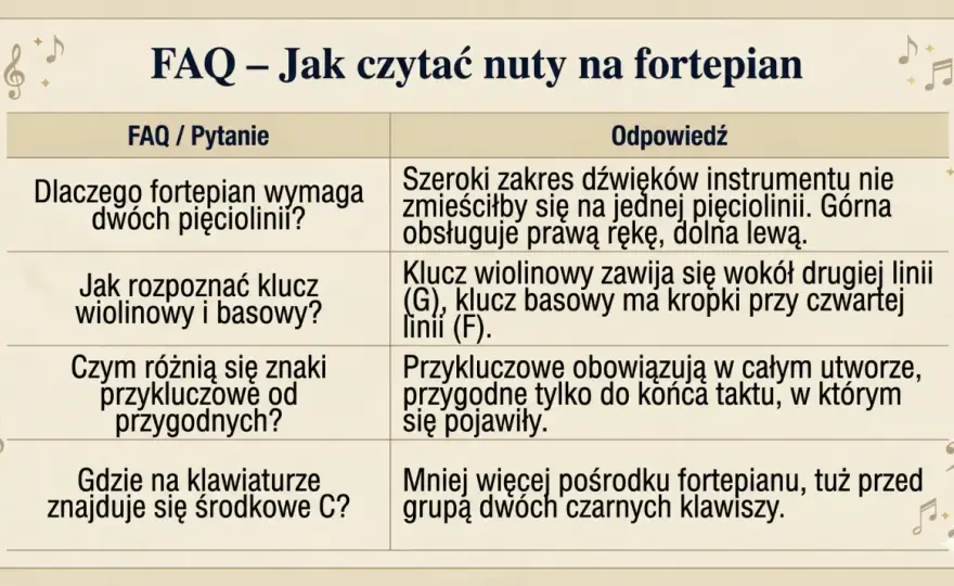 Jak czytać nuty od podstaw? Prosty plan i unikaj błędów!