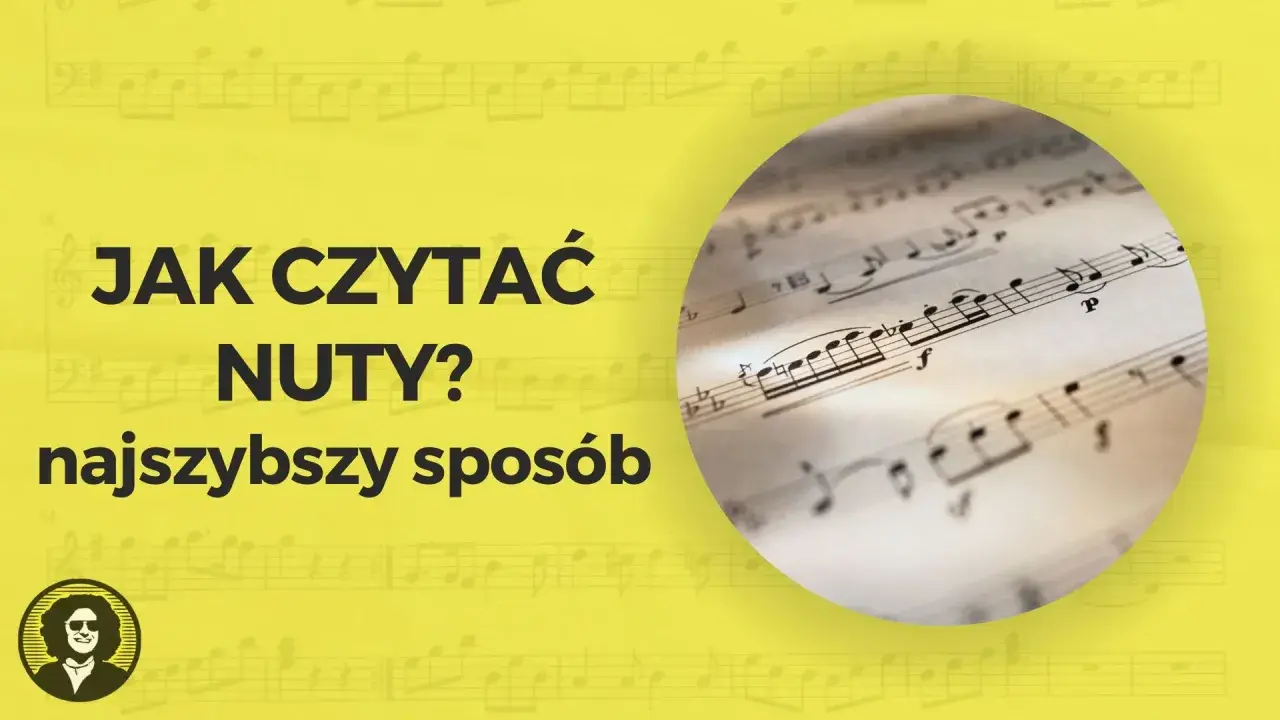 Jak czytać nuty na gitarze? Najszybszy sposób na naukę gry. Zbliżenie na zapis nutowy.